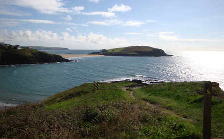 View to Burgh Island